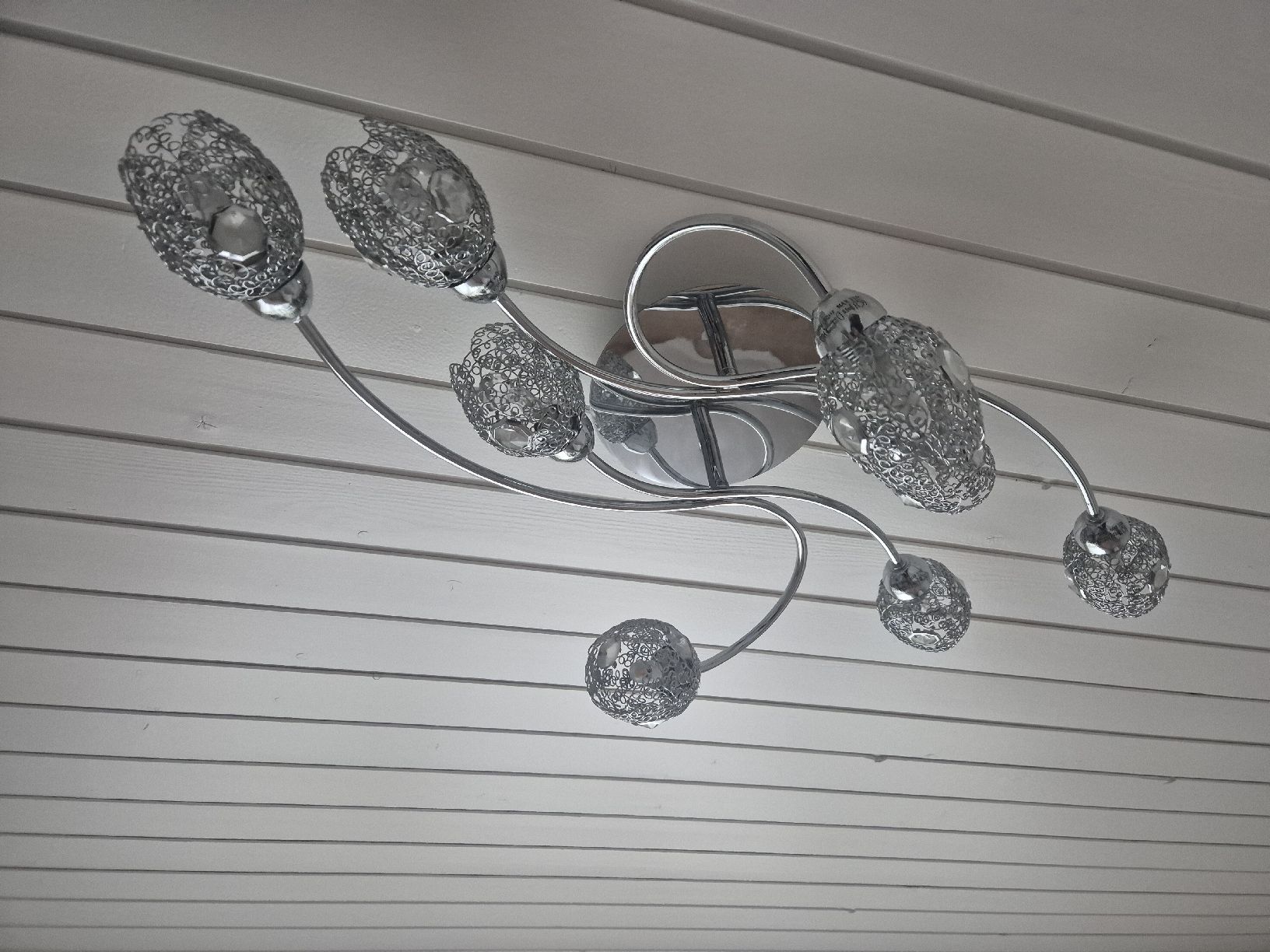 Lustres & lampes de plafonds: Moderne Deckenlampe Silber – D'occasion à Neftenbach par pnp_p22x 5
