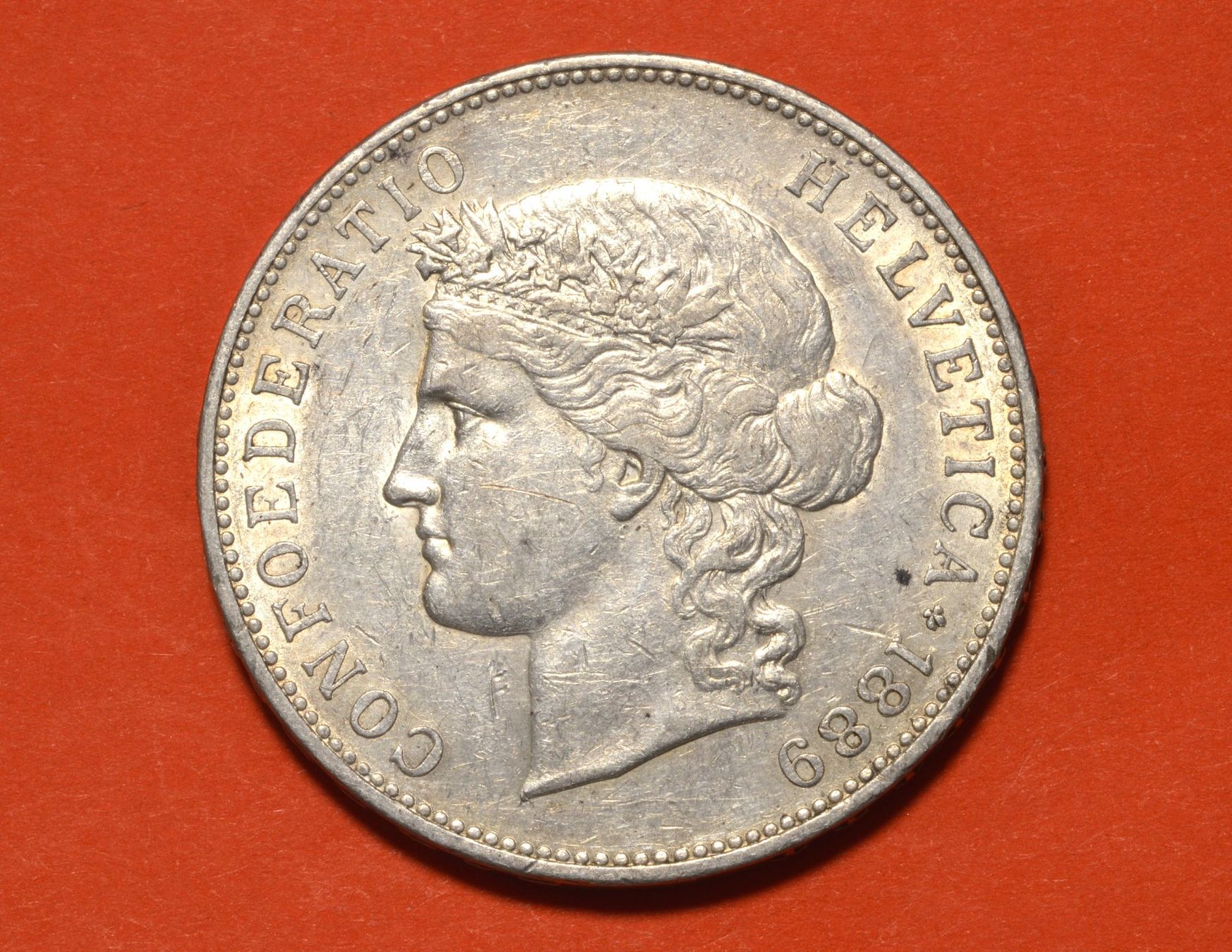 Tutti le monete: 5 Franken 1889 – Usato da Oberglatt ZH venduto da dil_85sh 2