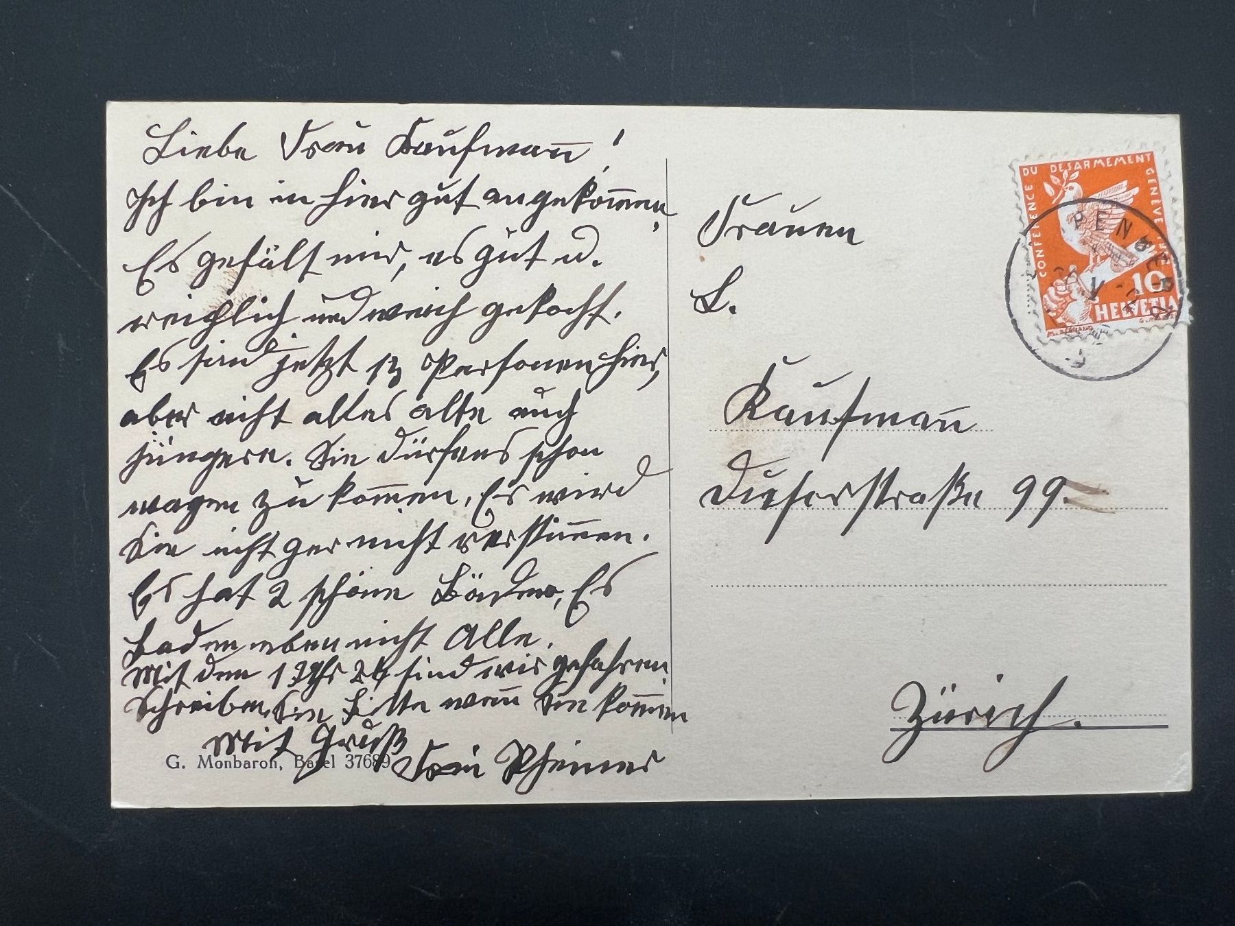 Cartes postales: Abendsmatt Lampenberg 1932 Ansichtskarte    (V289) – D'occasion à Hinwil par Sidi4 1