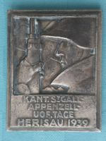 Metallplakette Militär