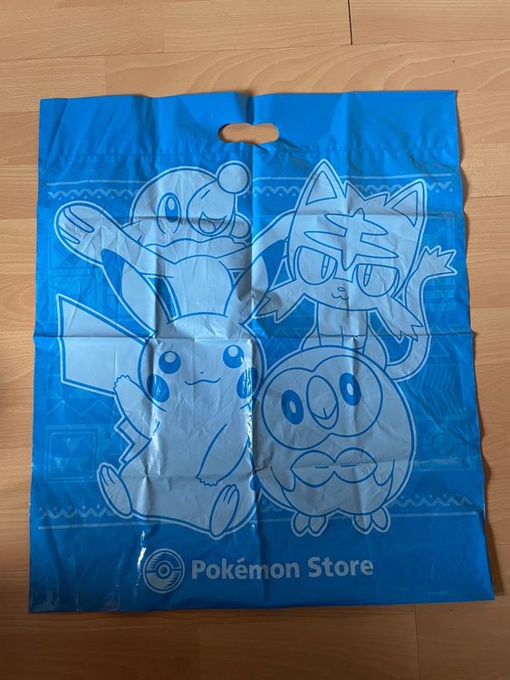 Sac En Vinyle Pokémon Center - Occasion - Accessoire Collection Pokémon - Style Officiel