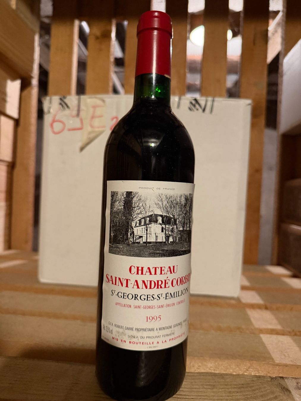 Vino: Château Saint-André Corbin 1995 Saint-Georges-Saint-Emilion – Nuovo (secondo la descrizione) da La Tour-de-Peilz venduto da avediscipule