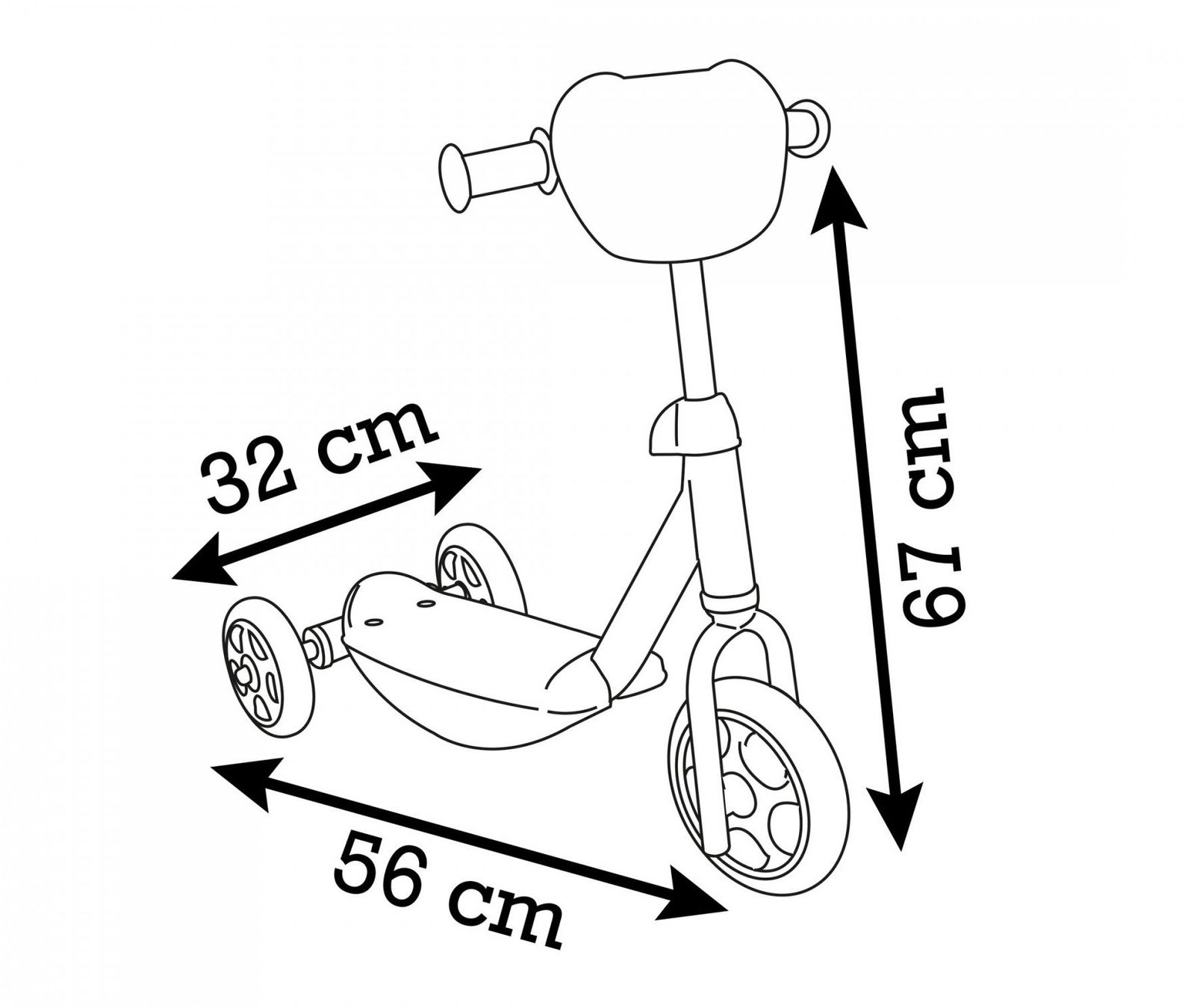 Veicoli per bambini: Smoby Die Eiskönigin/ Frozen 2, Roller, mit 3 Rädern – Nuovo (secondo la descrizione) da Basel venduto da Seifehuesli 1