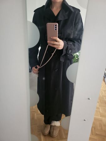 Imperméable HUGO BOSS noir, taille 38, neuf avec etiquette