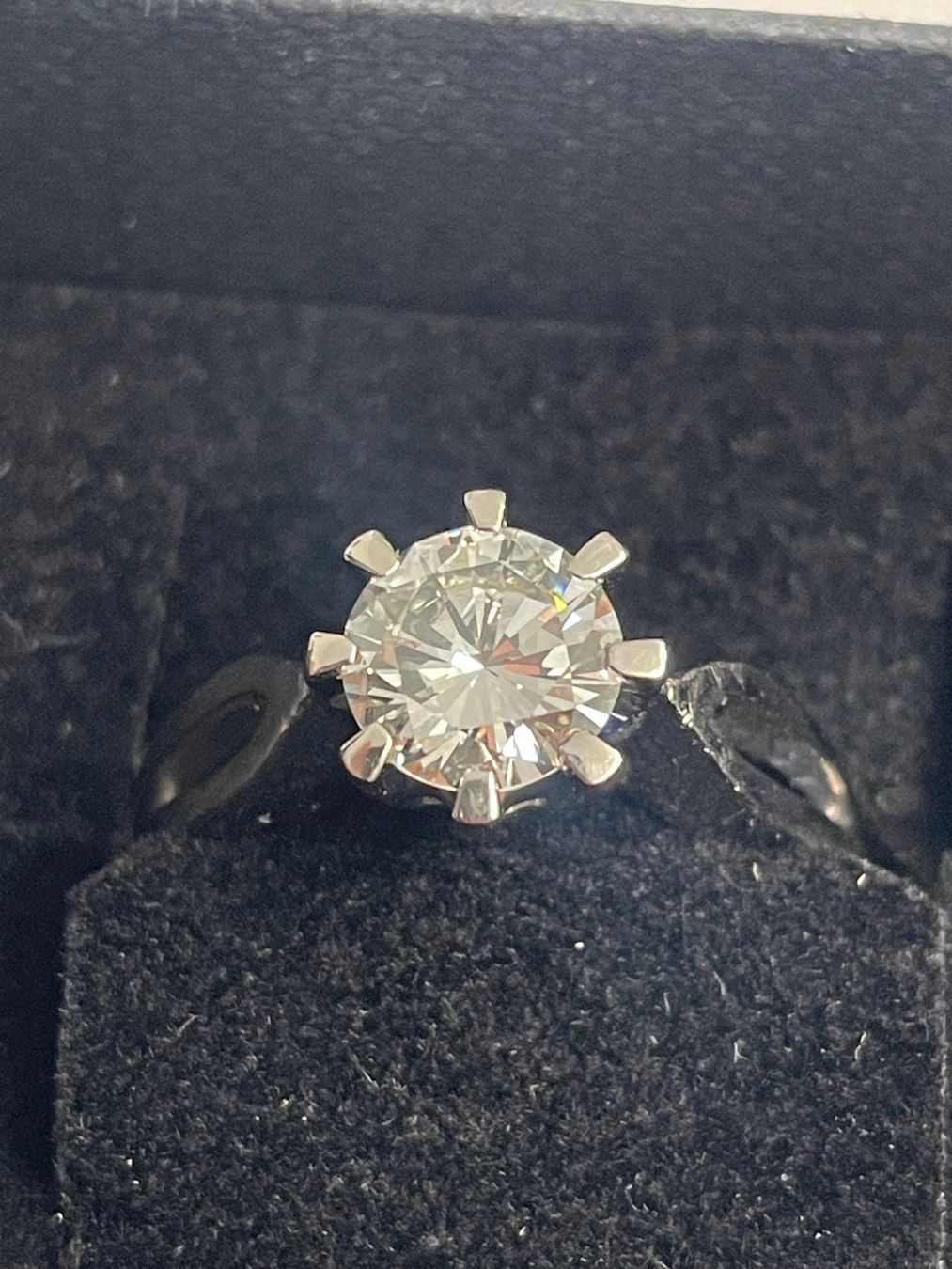 Anelli: Diamant Ring 0,99 ct Weissgold Fassung E VS1-VS2 – Usato da St. Margarethen TG venduto da rattrapante 1