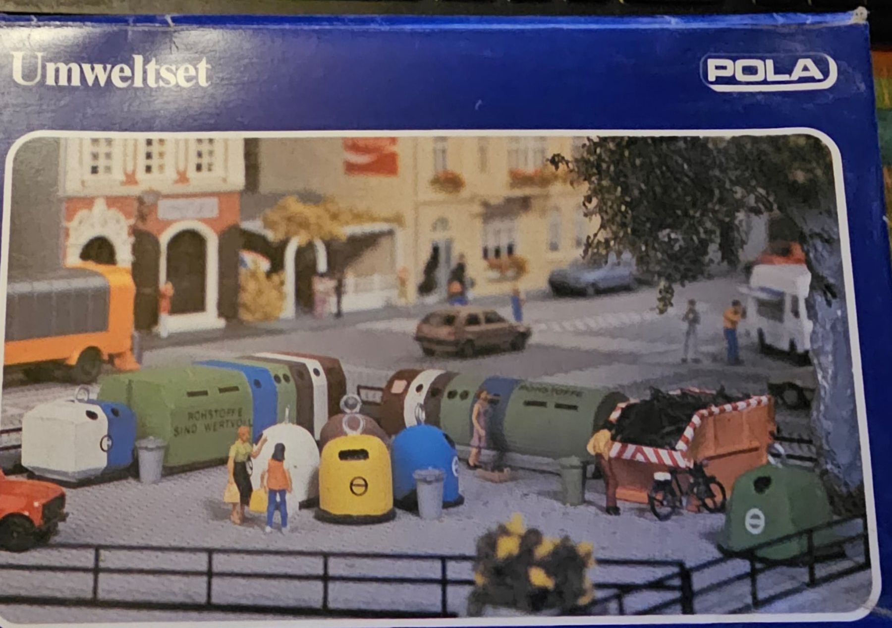 Modellini di ferrovie: Umweltset Recycling Station – Nuovo e nell'imballaggio originale da Siblingen venduto da Alpina8