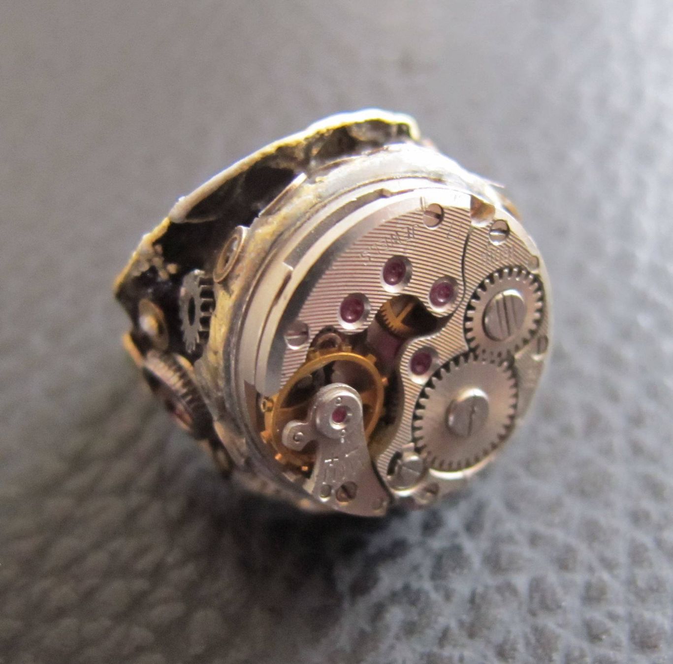 Sonstiger Schmuck: Uhrknall`s handmade Steampunk Fingerring – Neu (gemäss Beschreibung) aus Schwanden GL von UHRKNALL 2