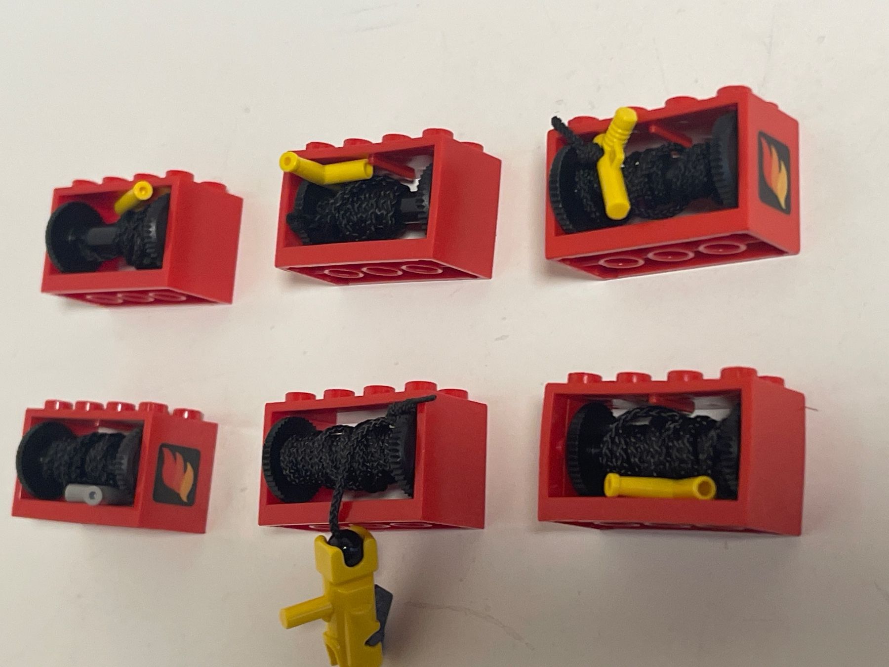 Lego Giocattoli: LEGO - 6  Feuerwehrschläuche – Usato da Gelterkinden venduto da cobra0110 1