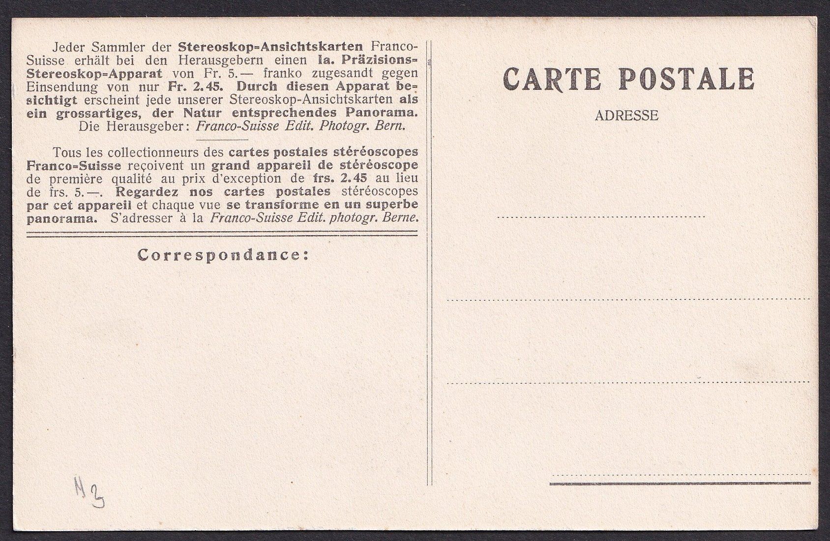 Cartes postales: Baden Stereoskop - Ansichtskarte – D'occasion à Olten par clotaldi 1
