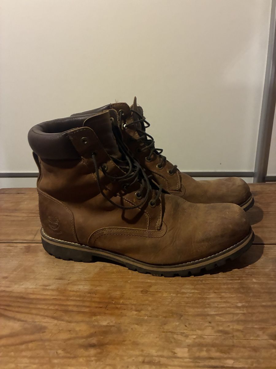 Timberland Scarpe da uomo: Timberland Herren Lederstiefel, Grösse 45.5 – Usato da Wollerau venduto da mafiale89 1