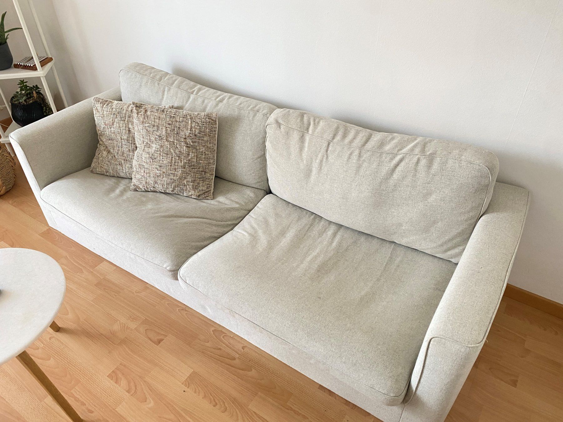 Ikea Sofas: 2er Sofa/Couch, hellgrau – Gebraucht aus Basel von delchxf 1