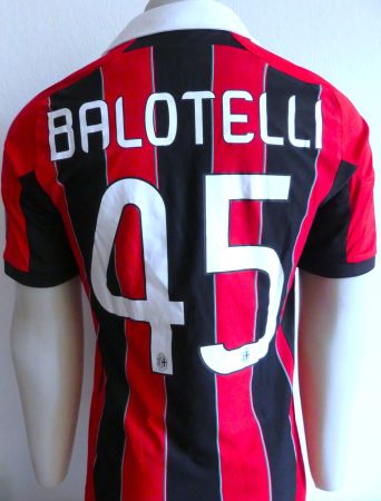 Home, Milan AC 2012-13, Balotelli, maillot vintage football