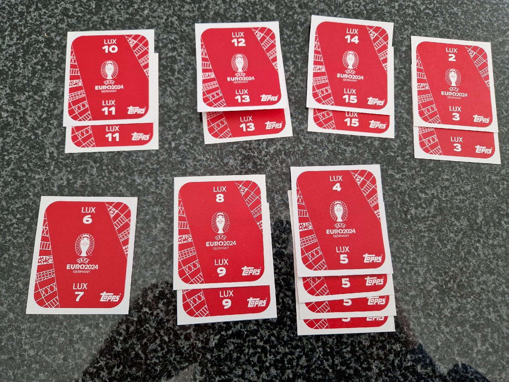 Topps Carte collezionabili: Topps Euro 2024 - Luxembourg – Usato da Romont FR venduto da raj_sjv9 2