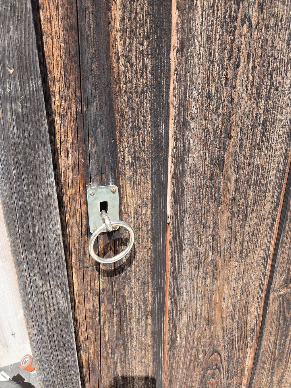 Porte: Scheunentor mit Metallbeschlaegen rustikal – Usato da Elsau venduto da neuenegger01 5