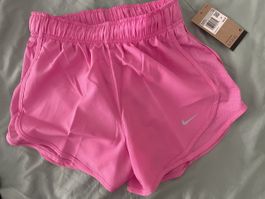Unworn Nike Dri-FIT Running Shorts - Pink, size XS.