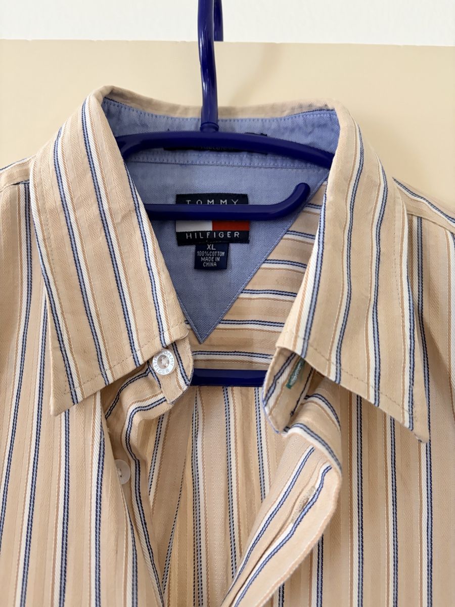 Tommy Hilfiger Camicie: Tommy Hilfiger Herren Kurzarmhemd Gr. XL – Usato da Zürich venduto da szw_lvm7 1