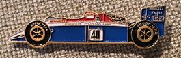 L824 - Pin Formel 1 F1 Alter Rennwagen Honda Nr. 40 Goodyear