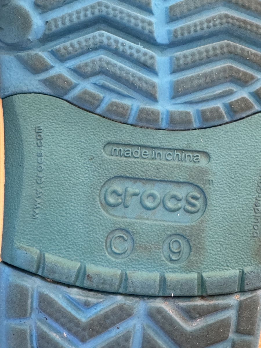 Crocs Scarpe per ragazzi: Kinder Clogs Crocs Grösse C9 (25-26) – Usato da Basel venduto da spassbremse 4