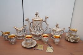 Capo di Monte Italy Kaffee Service für 6