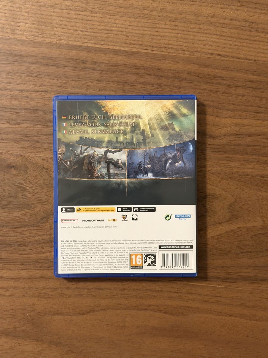 Sony Spiele: Elden Ring PS5 (Neuwertig) – Neu (gemäss Beschreibung) aus Igis von y6nn7ck 1