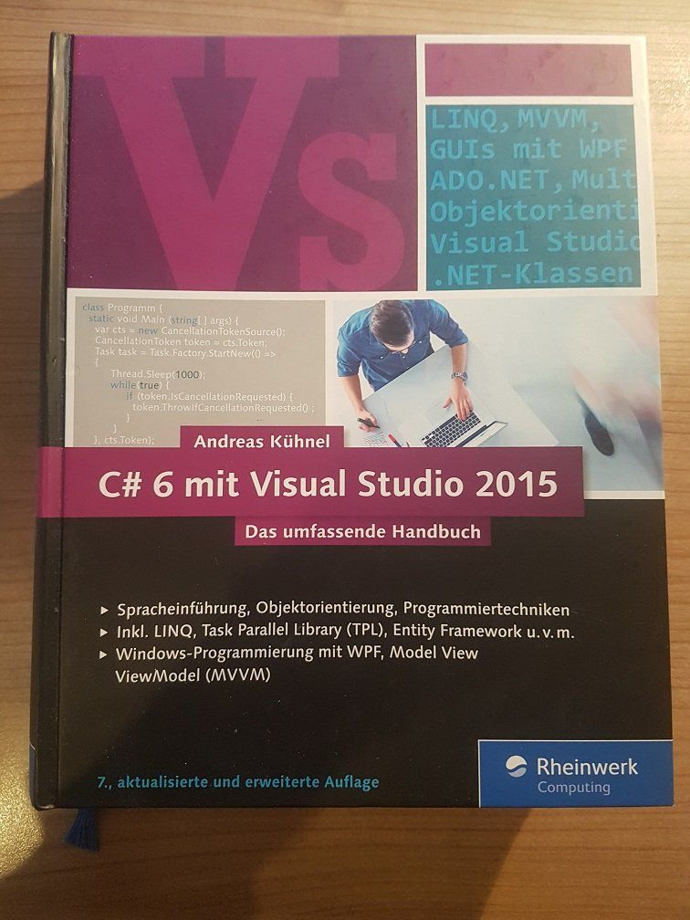 Libri: C# 6 mit Visual Studio 2015 -  Das umfassende Handbuch – Usato da Winterthur venduto da Men_in_black