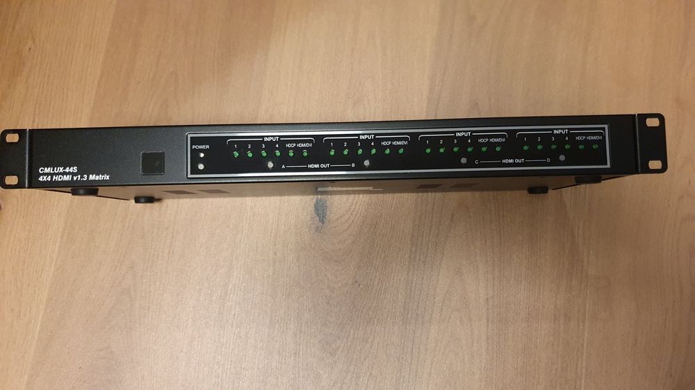 HDMI 4x4 Matrix Switch (auch für Rack) (Gebraucht) in Altishofen für ...