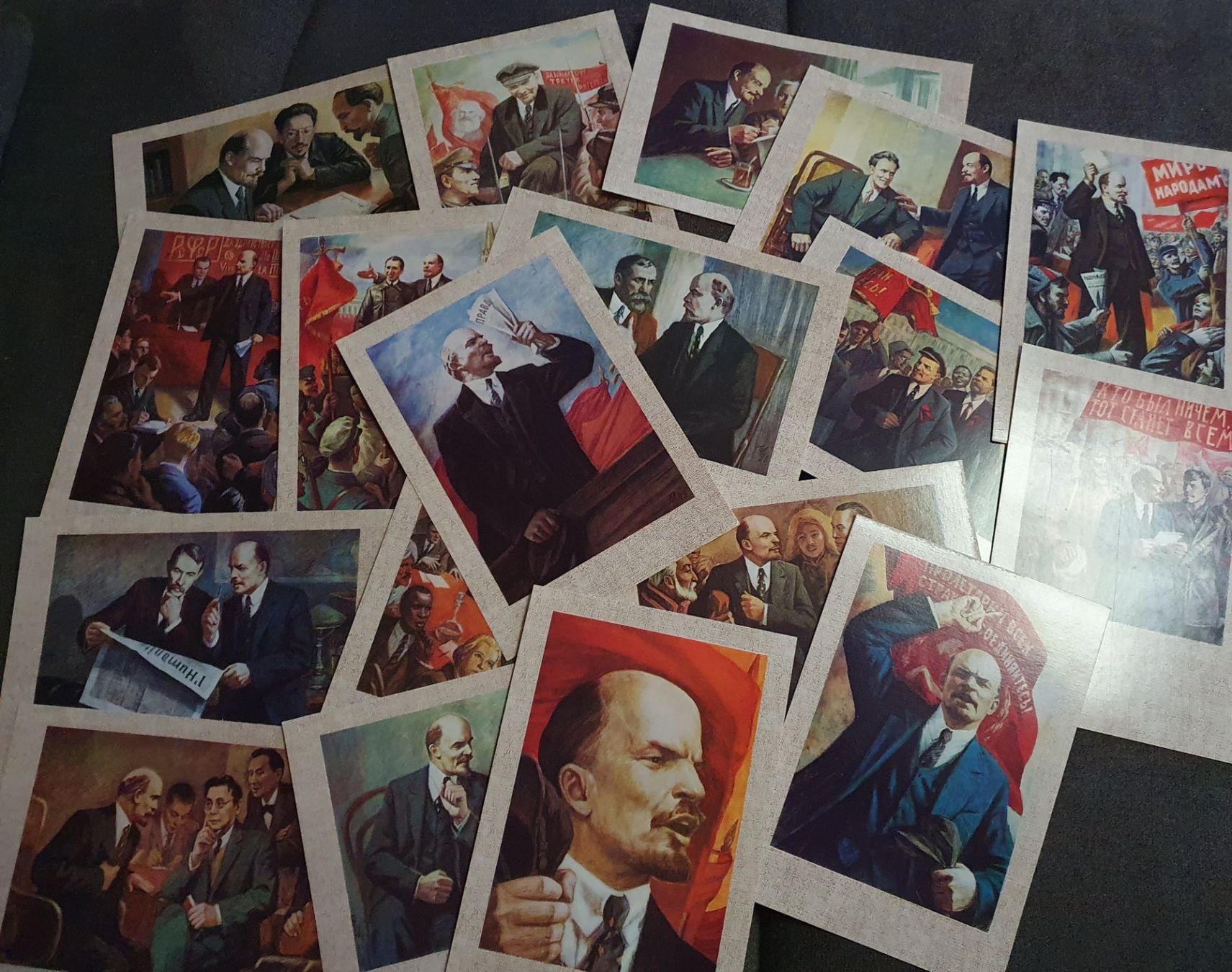 Cartes postales: Sowjetische Postkarten Lenin – D'occasion à Pregassona par eld_st6b 1
