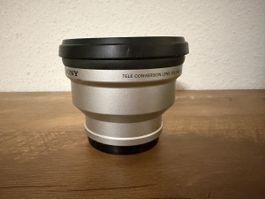 Convertisseur télé Sony VCL-HGD1758 zoom 1.7x 58mm argent