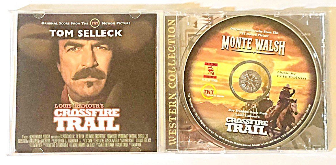 CD: Monte Walsh/Crossfire Trail - Tom Selleck - Soundtrack CD – Usato da Duggingen venduto da nad_6yzh 2