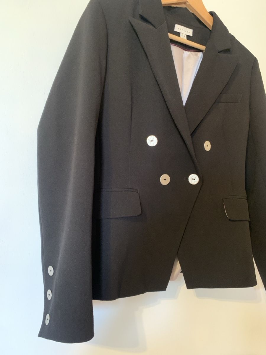 Jacken: Blazer Topshop noir, taille 38 – Gebraucht aus Prilly von Sissi_1009 2