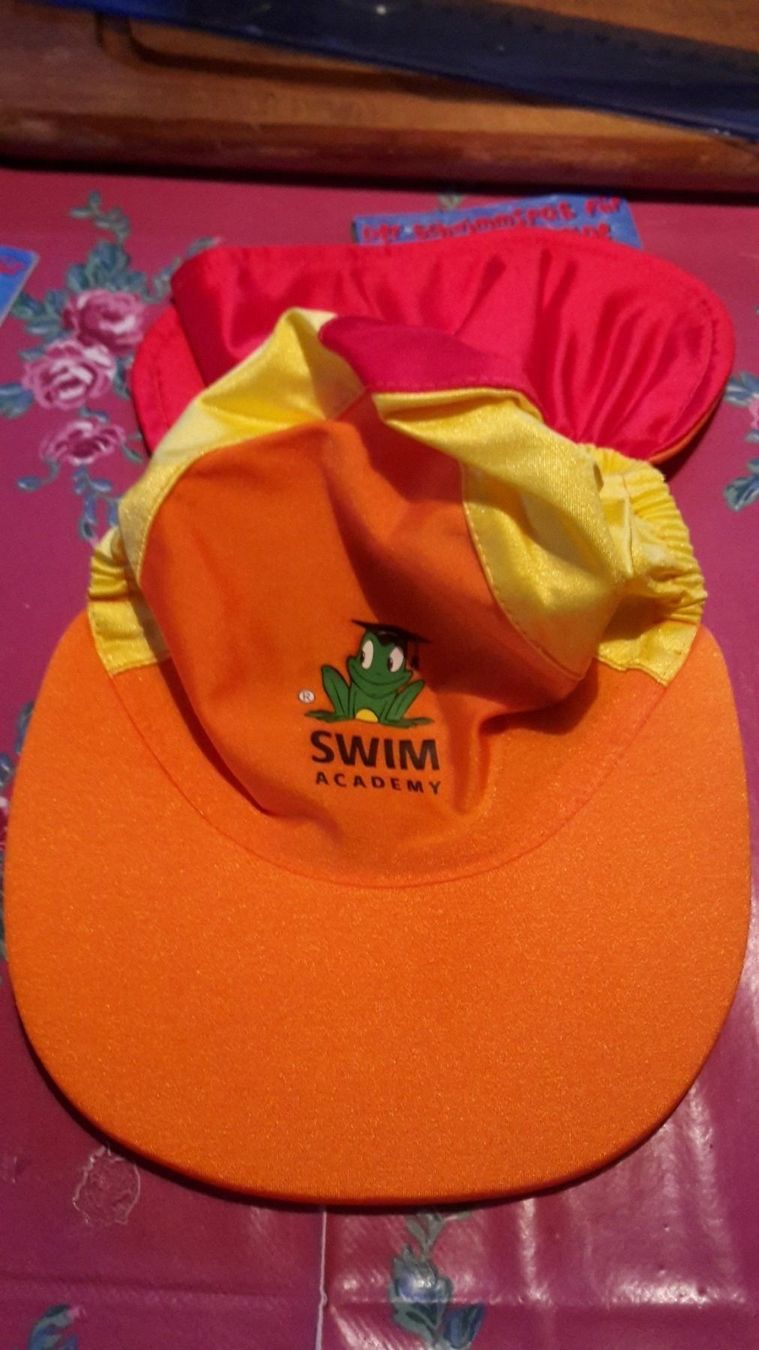 Copricapi, berretti & cappellini: Sonnenhut Freds mit orangem Dach – Usato da Schwarzenburg venduto da Flamingo07