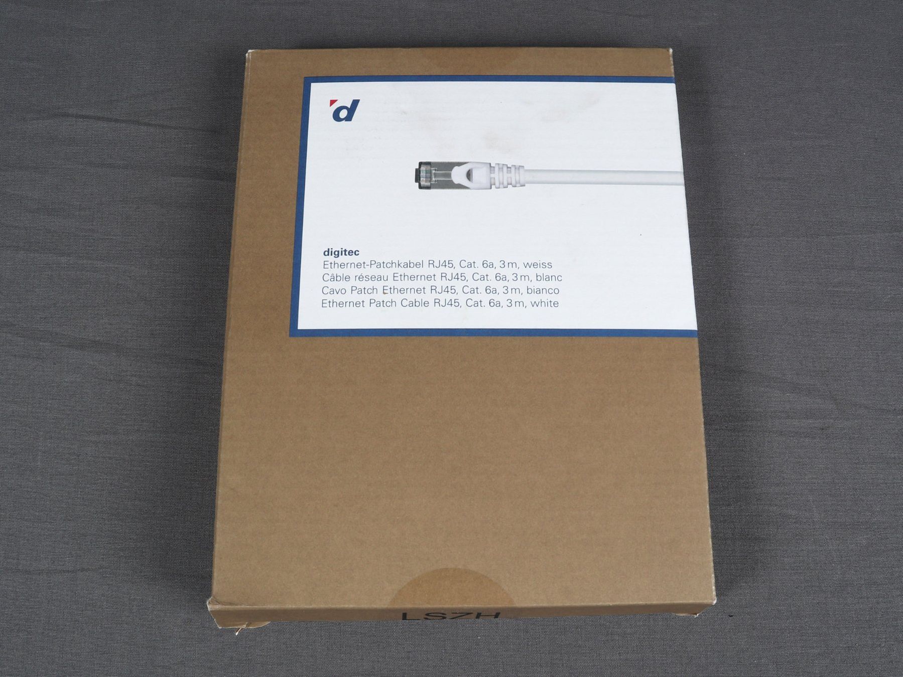 Digitec Cavi: DIGITEC ETHERNET Patchcabel RJ45 Cat 6a  3m Weiss – Nuovo (secondo la descrizione) da Steinen venduto da Restwert_Steinen 5