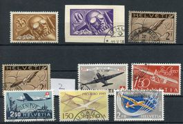 1 Lot Flugpostmarken - Katalog CHF 548.--