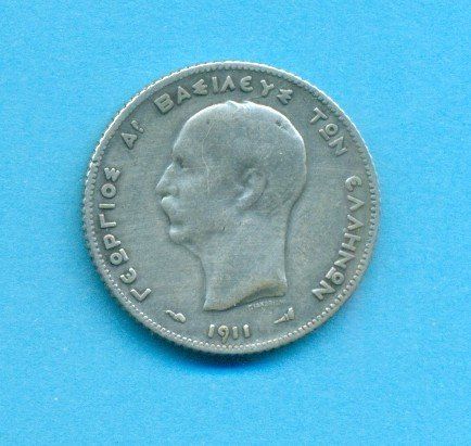 Tutti le monete: Griechenland, 1911 Silber – Usato da Nesselnbach venduto da dennis83