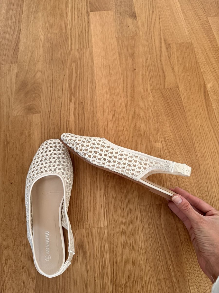 Scarpe da donna: Ballerinas Weiss Grösse 40 – Nuovo (secondo la descrizione) da Mörschwil venduto da Seegurke18 1