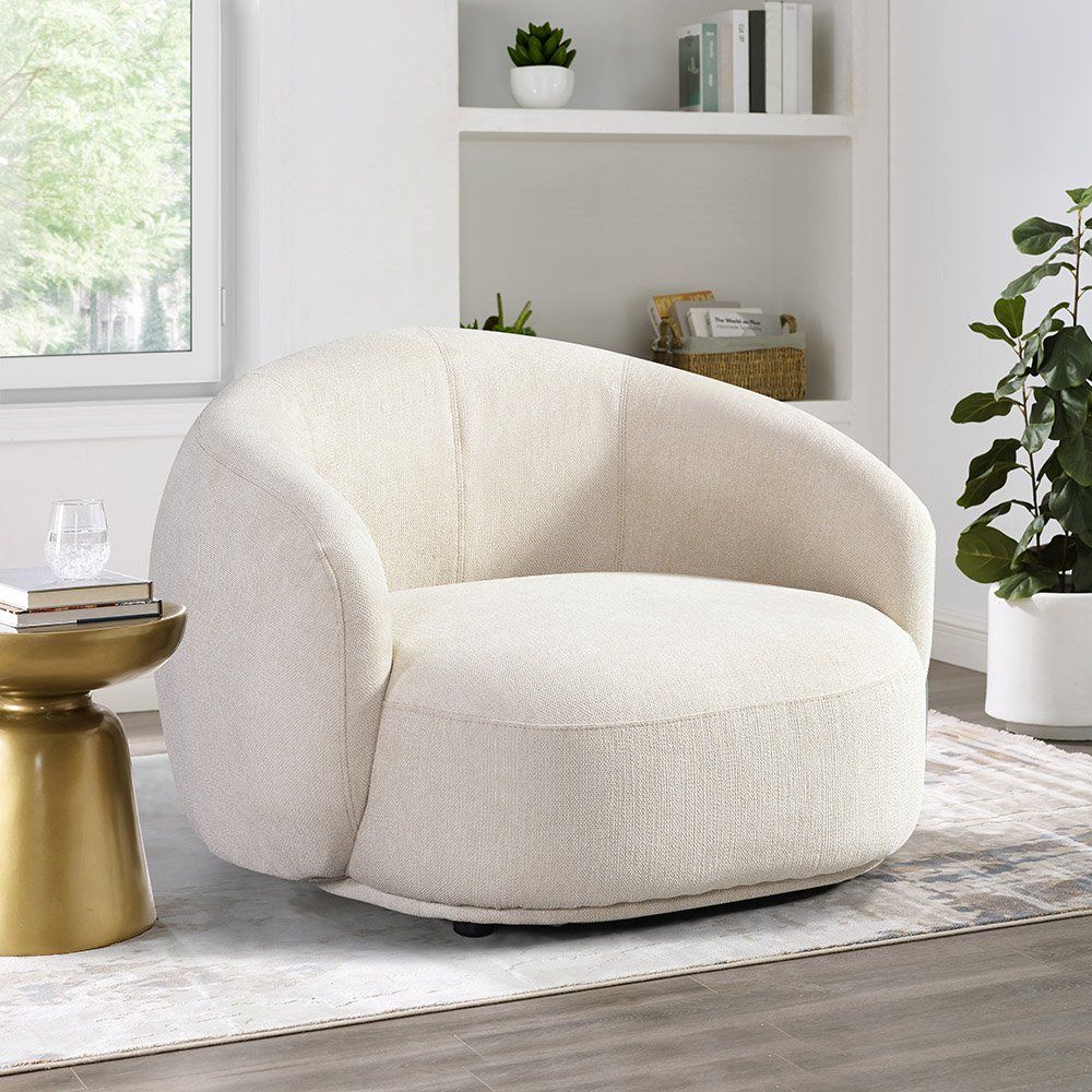 Poltrone: Premium Sessel CASSIE Webstoff - Beige – Nuovo e nell'imballaggio originale da Wallenwil venduto da toesstal-vertrieb