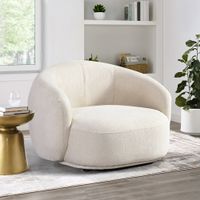 Premium Sessel CASSIE Webstoff - Beige