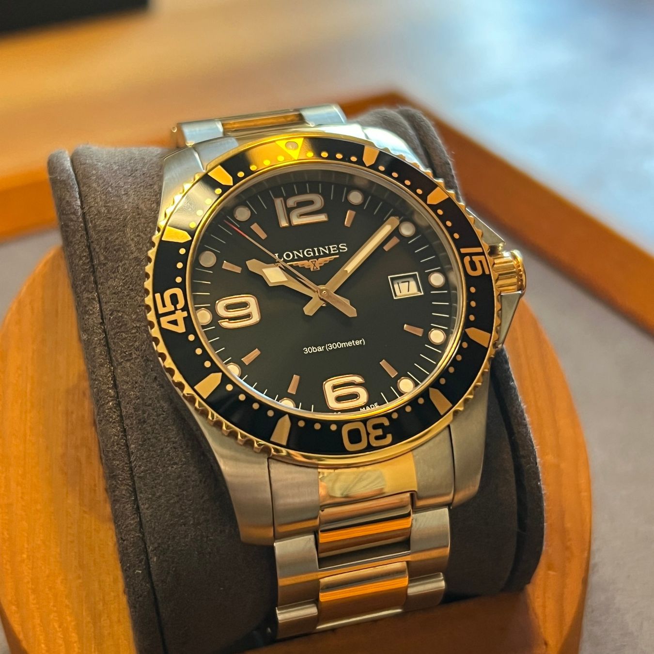Longines Orologi: FLASH SALE Longines HydroConquest Quartz Date L3.740.3 – Usato da Carouge GE venduto da Watchaser 1