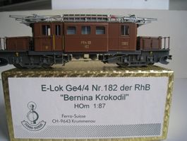 Ferro Suisse, Ge 4/4 182 Bernina Krokodil + Scheren-Pantos
