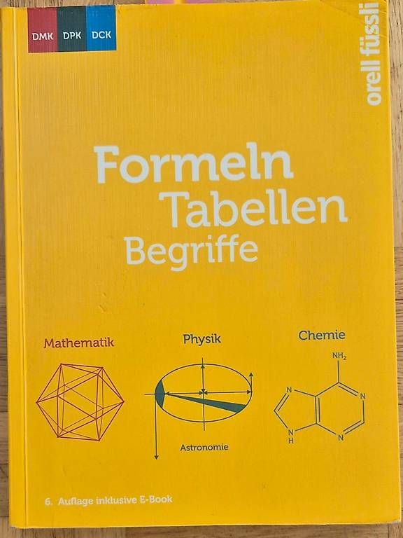 Libri: Formeln, Tabellen, Begriffe, orell füssli – Usato da Farvagny venduto da cdevaud