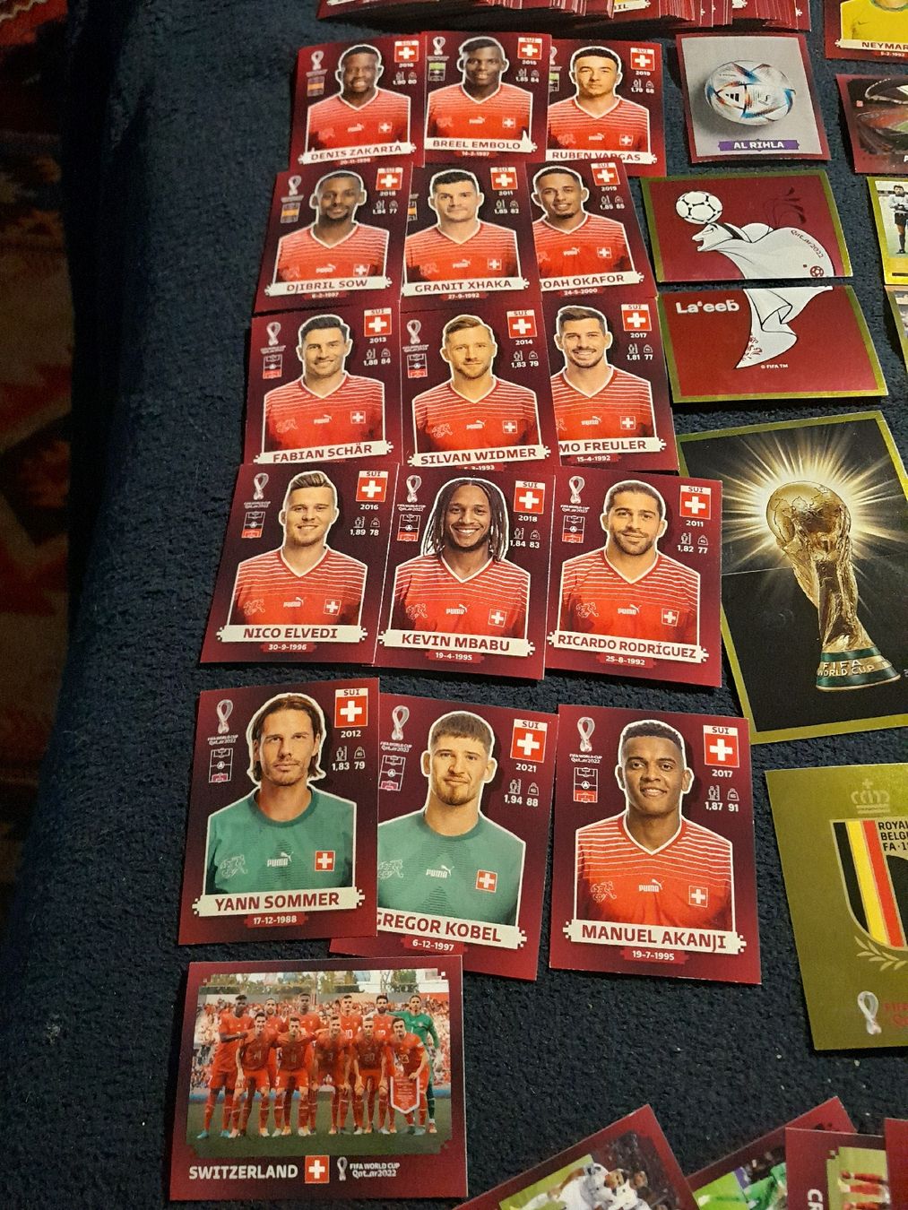 Panini Carte collezionabili: 590 stk.versch.panini WM 2022  – Usato da oekingen venduto da beauty1964 1