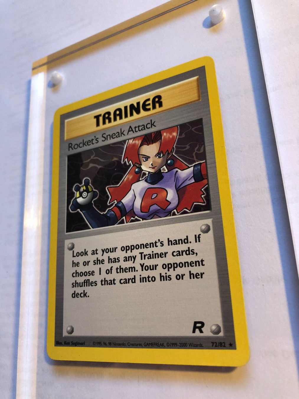 Carte collezionabili: Rocket's Sneak Attack (rare) Team Rocket - LP - ab 1.- – Usato da Giubiasco venduto da dan_pr8b 2