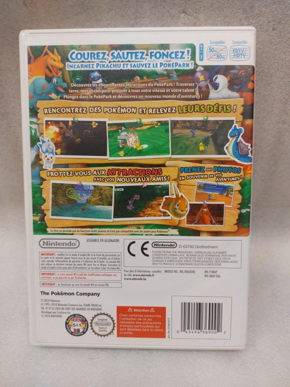 Nintendo Spiele: Poképark : la grande aventure de Pikachu – Gebraucht aus Pambio Noranco von Pol69 2