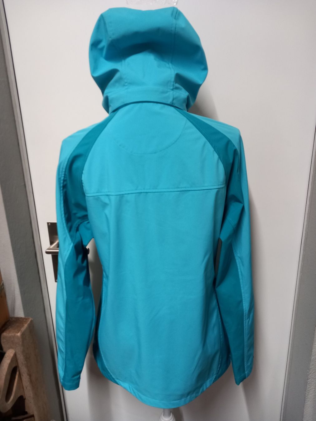 Giacche: Weissenstein Softshell Jacke Gr.L türkisblau – Usato da Gwatt (Thun) venduto da umwelt-brocki 1