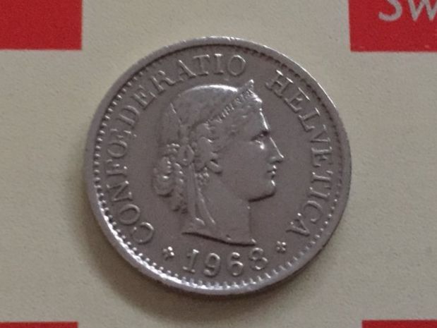 Tutti le monete: 10 Rappen 1968 ss – Usato da Elsau venduto da herbybay