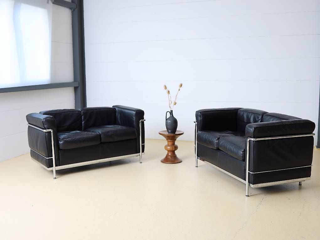 Cassina Divani: Le Corbusier Sofa LC2 von Cassina – Usato da Meinisberg venduto da atelier_TILIJA 9