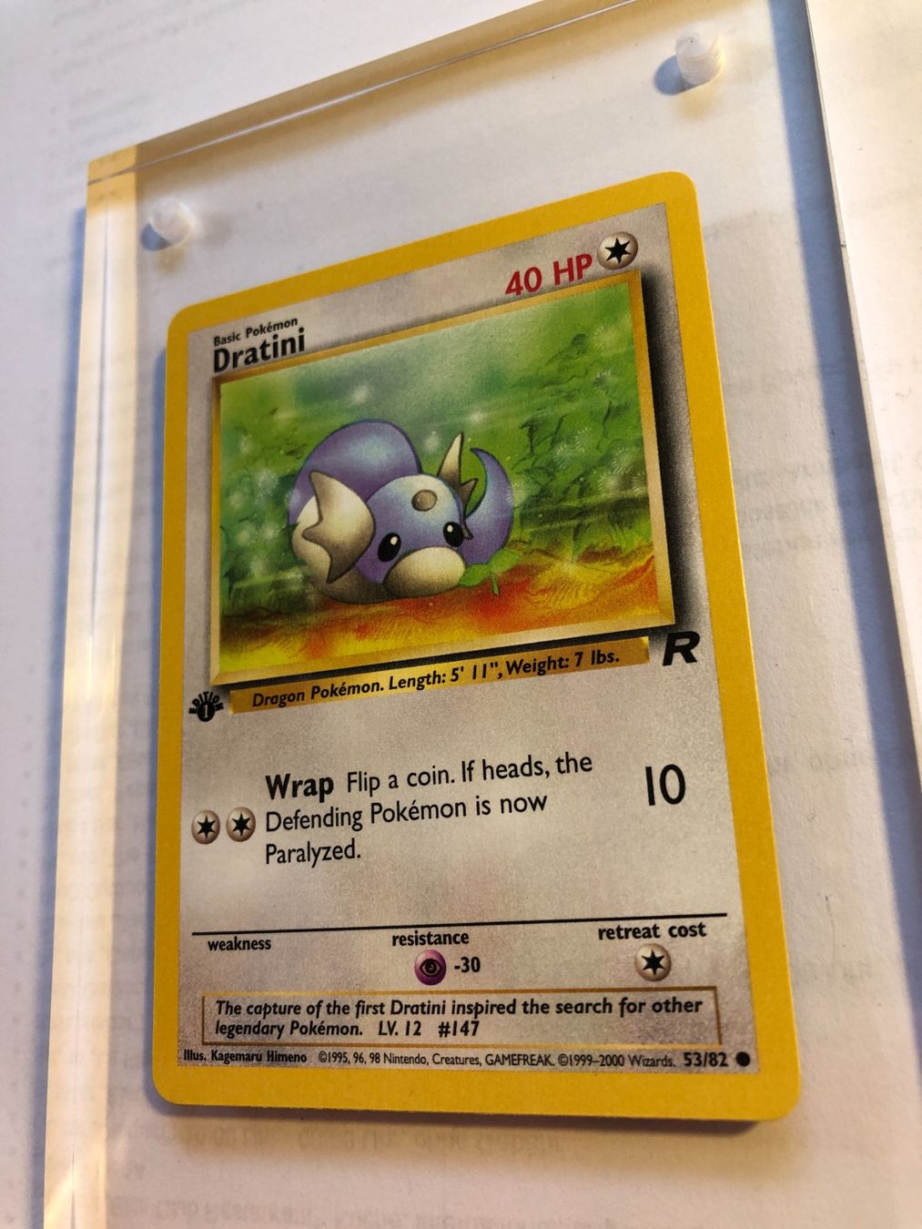 Cartes à collectionner: Dratini 1st Team Rocket - MINT - ab 1.- – D'occasion à Giubiasco par dan_pr8b 2