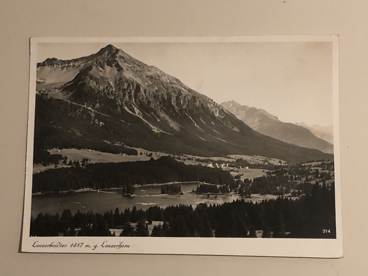 Cartoline postali: 2 uralte Ansichtskarten LENZERHEIDE - gelaufen – Usato da Lufingen venduto da Rac0 2