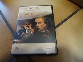 DVD Beethoven Symphonies 2 & 5 Abbado gebr