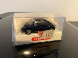 Wiking VW New Beetle Dunkelblau 1:87 OVP
